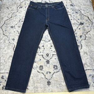 Levi’s 550 Relaxed Fit Men’s Jeans Dark Wash W38 L34 Made in Egypt